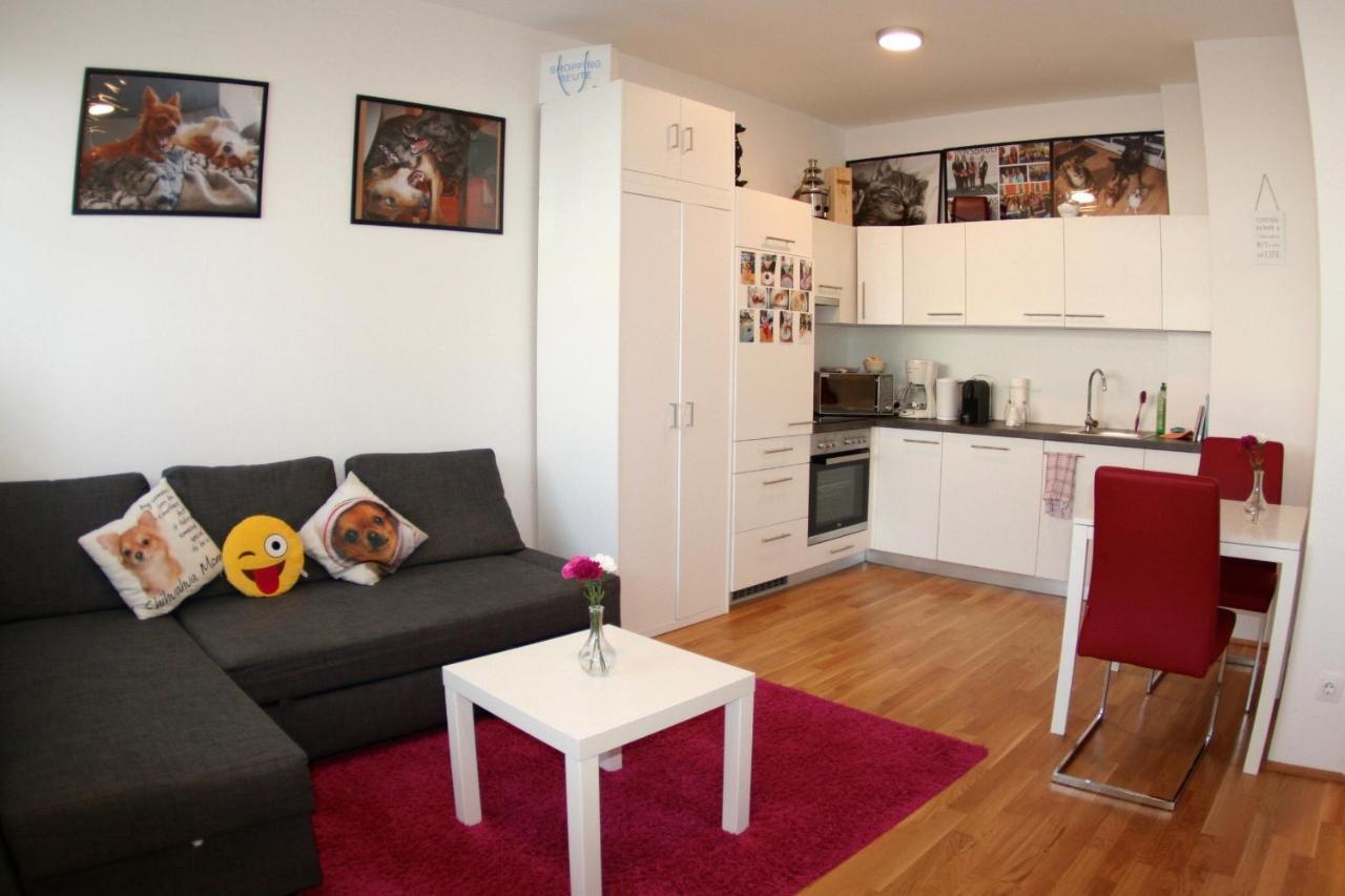 Trendy Danube Apartment - Close To Un Вена Экстерьер фото